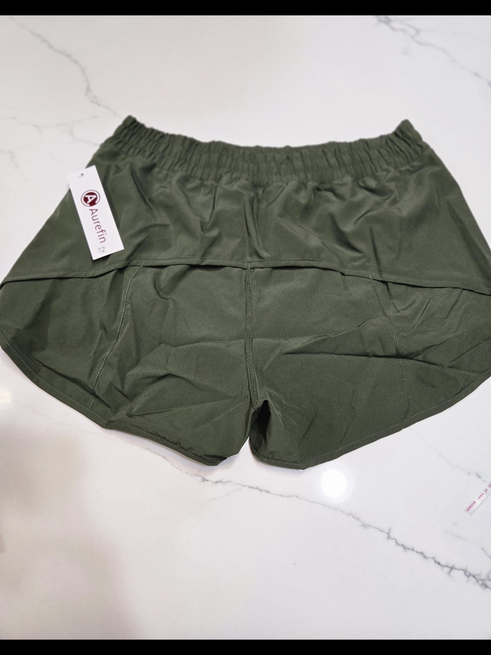 Olive Green Women’s Athletic Shorts